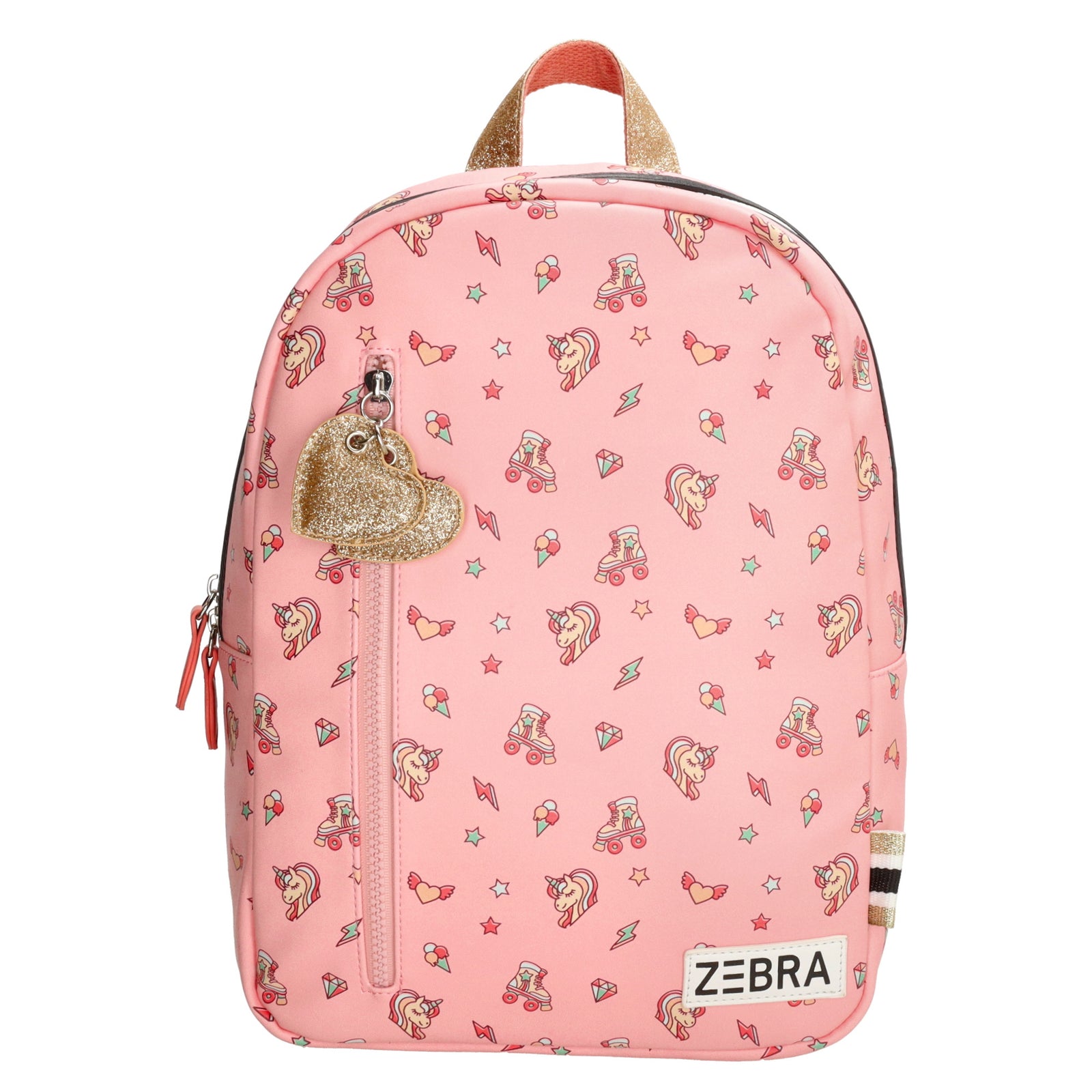 Zebra Girls Rugzak - Eenhoorn roze (M)