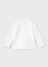 Mayoral Rib mockneck sweater