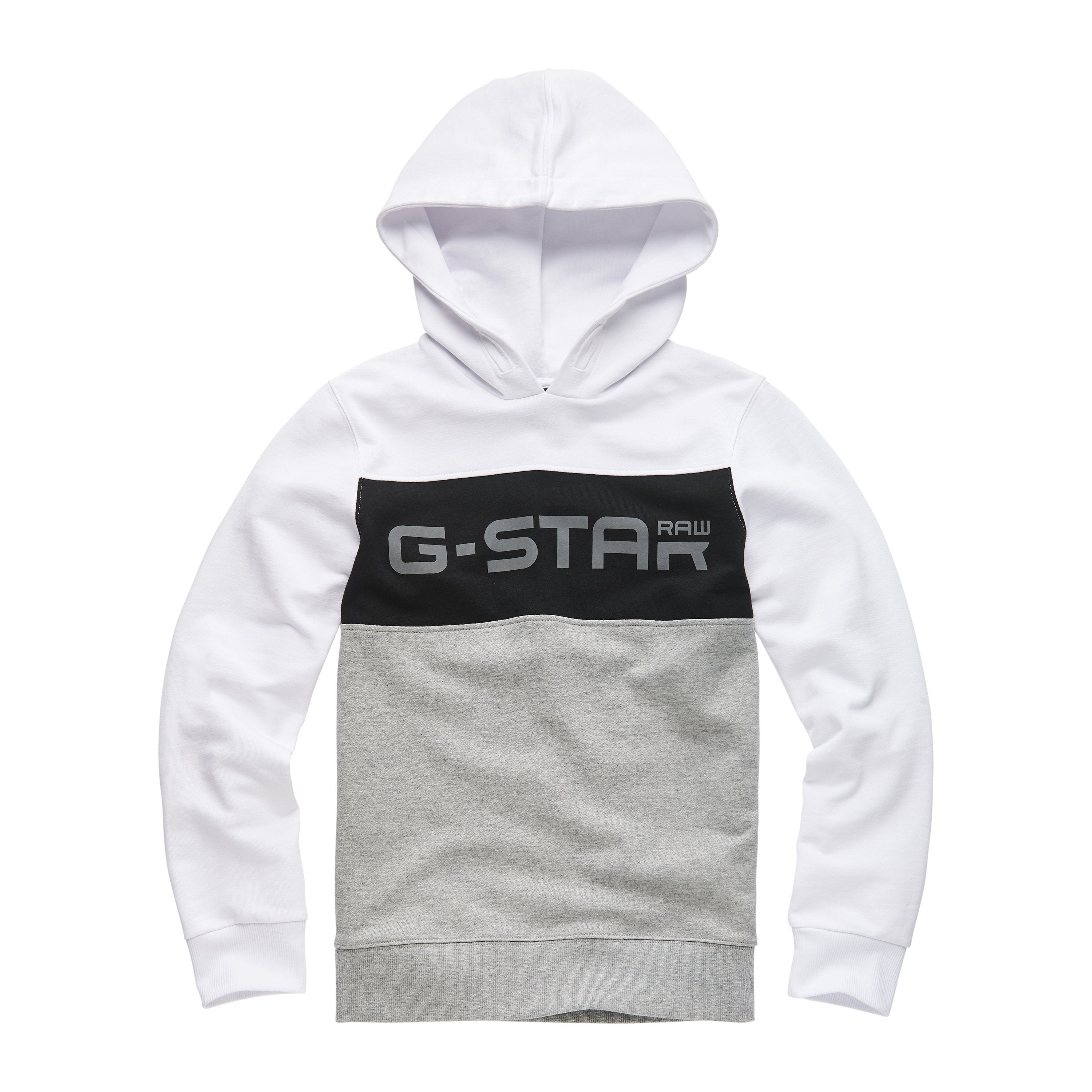 Jongens Sweat Shirt van G-Star Raw in de kleur Industrial Grey in maat 128.