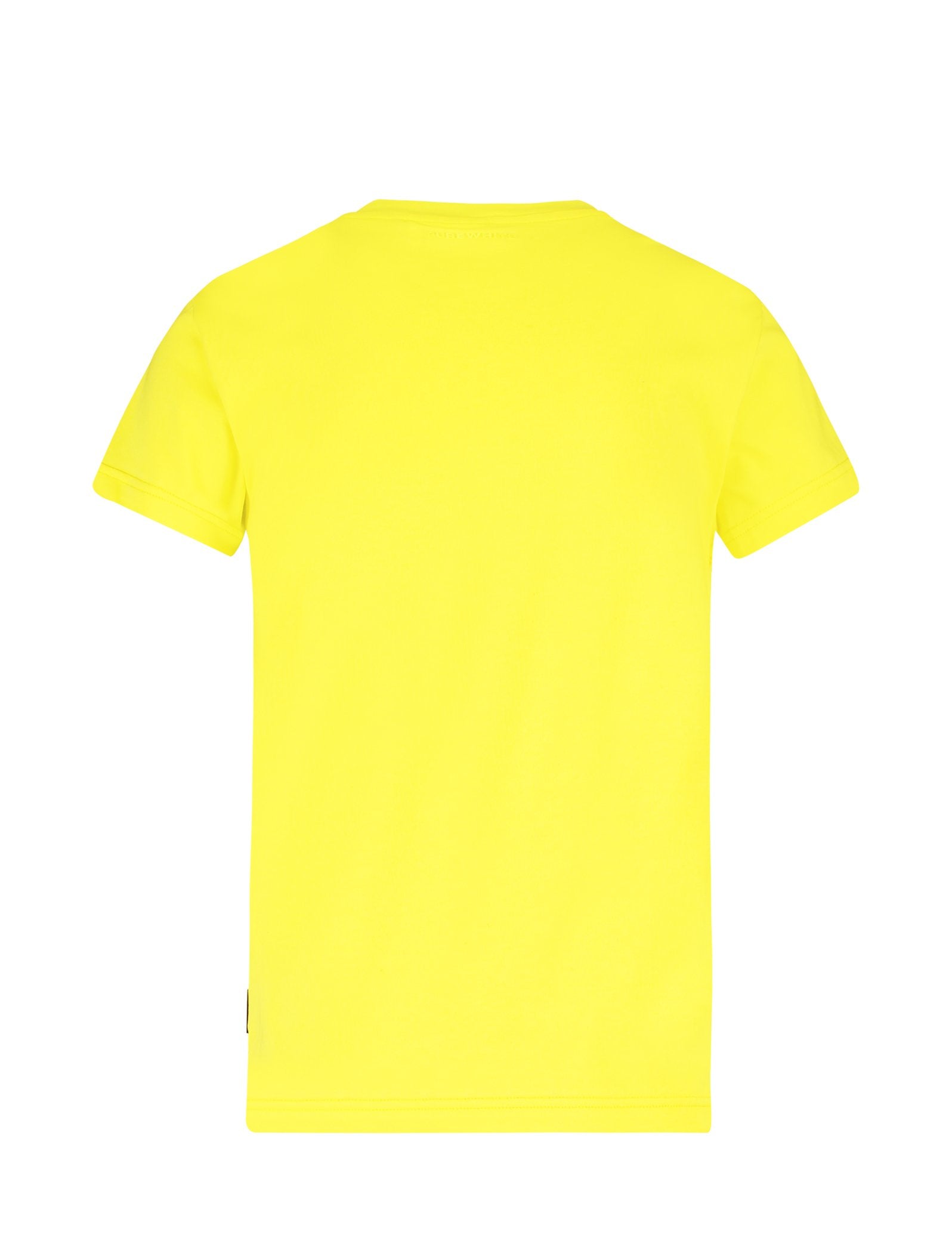 Jongens T-shirt Yellow van Ballin Amsterdam in de kleur Yellow in maat 176.