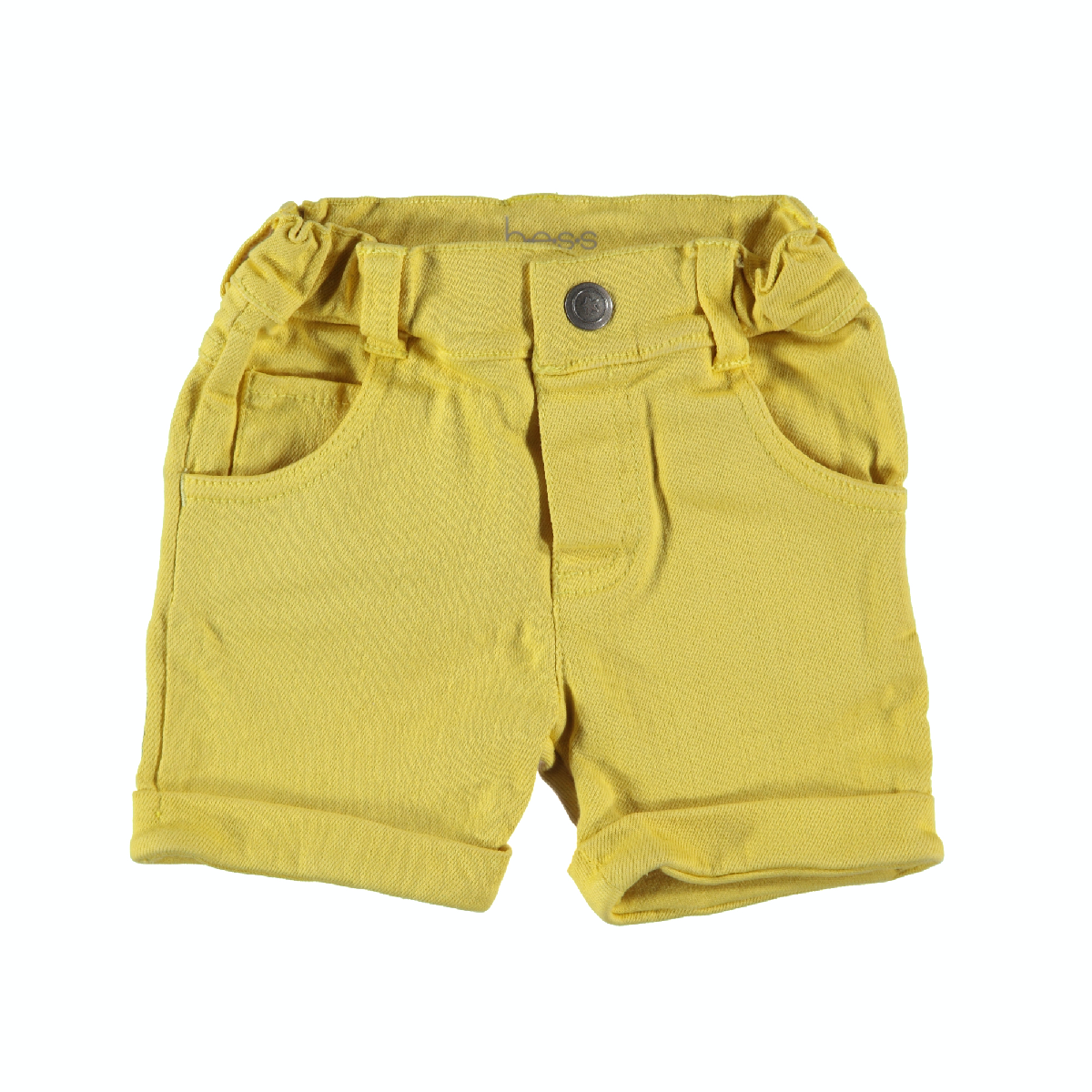Jongens Shorts Denim van B.E.S.S. in de kleur Yellow in maat 68.
