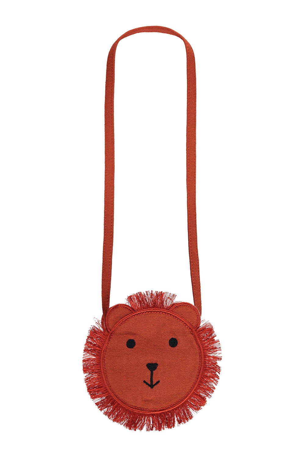 Meisjes Little bag lion van LOOXS Little in de kleur PECAN in maat ONE.