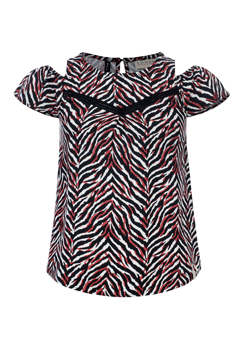 LOOXS 10sixteen Woven printed Top