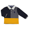 jongens Longsleeve Polo van Mayoral in de kleur Rood in maat 86.