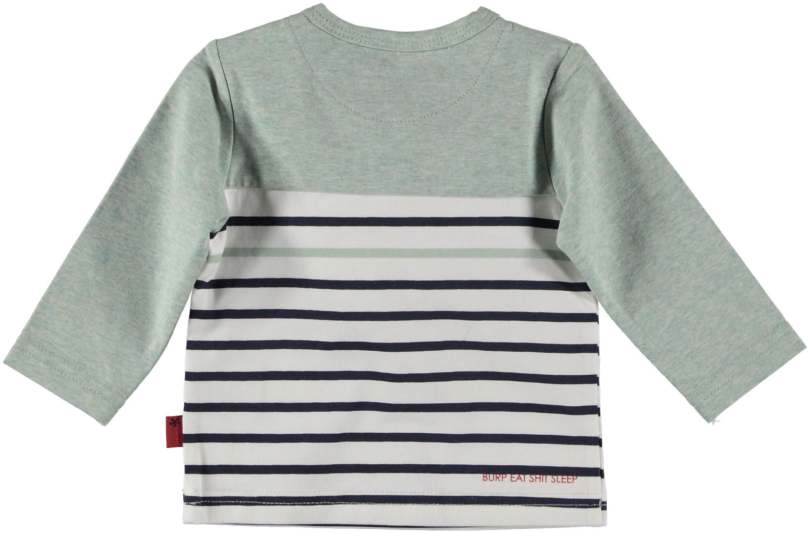 B.E.S.S. Shirt l.sl. Striped with Pocket