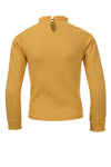 Meisjes 10Sixteen Crinkle top van LOOXS 10sixteen in de kleur Yolk yellow in maat 176.