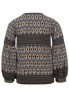 Meisjes 10Sixteen Native printed Blouse van LOOXS 10sixteen in de kleur Native AO in maat 176.