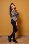 Meisjes 10Sixteen Native printed Blouse van LOOXS 10sixteen in de kleur Native AO in maat 176.