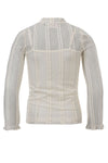 Meisjes 10Sixteen lace top van LOOXS 10sixteen in de kleur Creamy in maat 176.