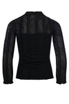 Meisjes 10Sixteen lace top van LOOXS 10sixteen in de kleur off black in maat 176.