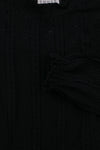 Meisjes 10Sixteen lace top van LOOXS 10sixteen in de kleur off black in maat 176.