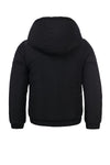 Meisjes 10Sixteen fur bomber jacket van LOOXS 10sixteen in de kleur black in maat 164.