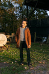 Meisjes 10Sixteen reversible parka coat van LOOXS 10sixteen in de kleur Leopard AO in maat 152.