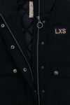 Meisjes 10Sixteen wool bomber jacket van LOOXS 10sixteen in de kleur Midnight in maat 164.