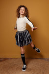 Meisjes 10Sixteen knited pullover van LOOXS 10sixteen in de kleur Creamy in maat 176.