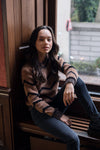 Meisjes 10Sixteen pullover van LOOXS 10sixteen in de kleur Medium brown in maat 176.