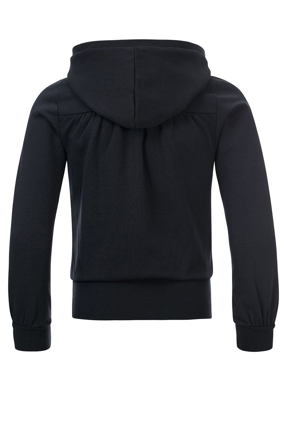 Meisjes 10Sixteen hooded Sweater van LOOXS 10sixteen in de kleur off black in maat 176.