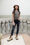 Meisjes 10Sixteen jog denim skinny van LOOXS 10sixteen in de kleur Antra Washed in maat 176.