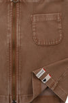 Meisjes 10Sixteen G.dyed twill jog skirt van LOOXS 10sixteen in de kleur Medium brown in maat 176.