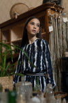 Meisjes 10Sixteen chiffon dress van LOOXS 10sixteen in de kleur Art AO in maat 176.