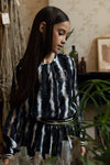 Meisjes 10Sixteen chiffon dress van LOOXS 10sixteen in de kleur Art AO in maat 176.