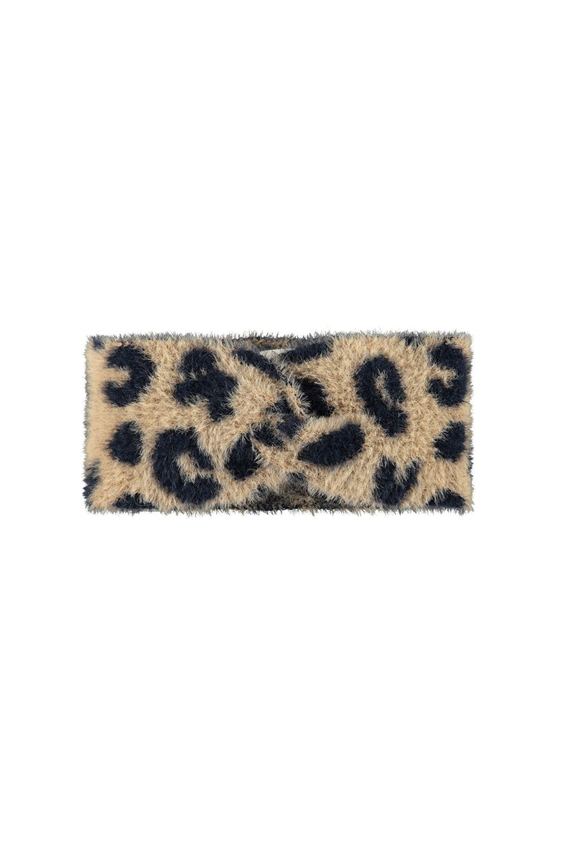 Meisjes 10Sixteen knited head band  van LOOXS 10sixteen in de kleur Big Jaguar in maat ONE.