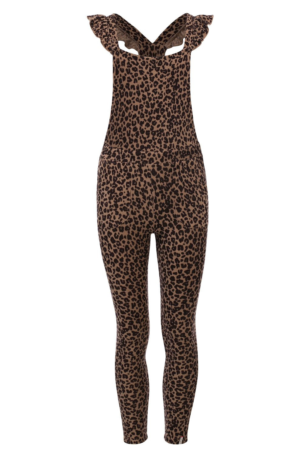 Meisjes Little jumpsuit van LOOXS Little in de kleur panther AO in maat 128.