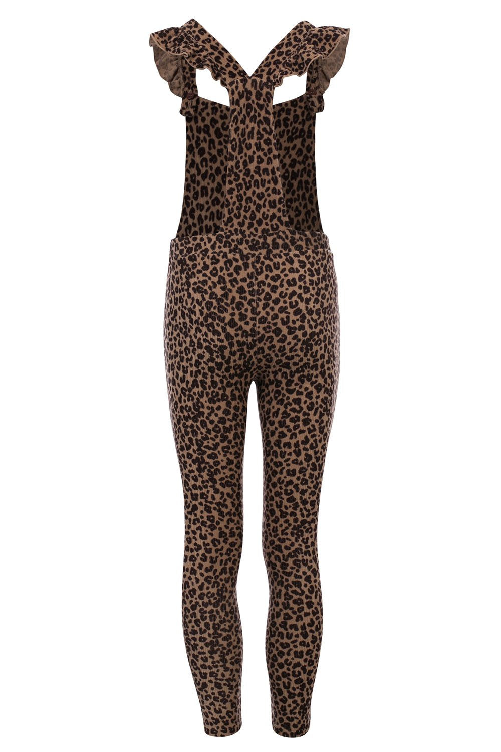 Meisjes Little jumpsuit van LOOXS Little in de kleur panther AO in maat 128.