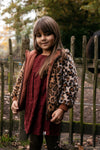 Meisjes Little jacket animal fur reversible van LOOXS Little in de kleur Animal Fur in maat 128.