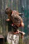 Meisjes Little jacket animal fur reversible van LOOXS Little in de kleur Animal Fur in maat 128.