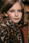 Meisjes Little jacket animal fur reversible van LOOXS Little in de kleur Animal Fur in maat 128.