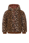 Meisjes Little jacket animal fur reversible van LOOXS Little in de kleur Animal Fur in maat 128.
