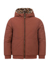 Meisjes Little jacket animal fur reversible van LOOXS Little in de kleur Animal Fur in maat 128.