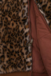 Meisjes Little jacket animal fur reversible van LOOXS Little in de kleur Animal Fur in maat 128.