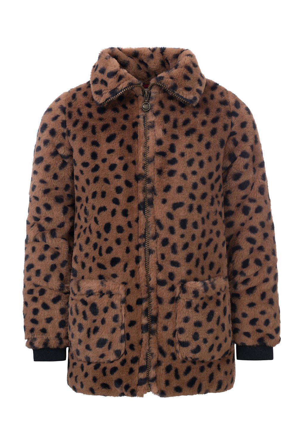 LOOXS Little Little jacket cheeta fur