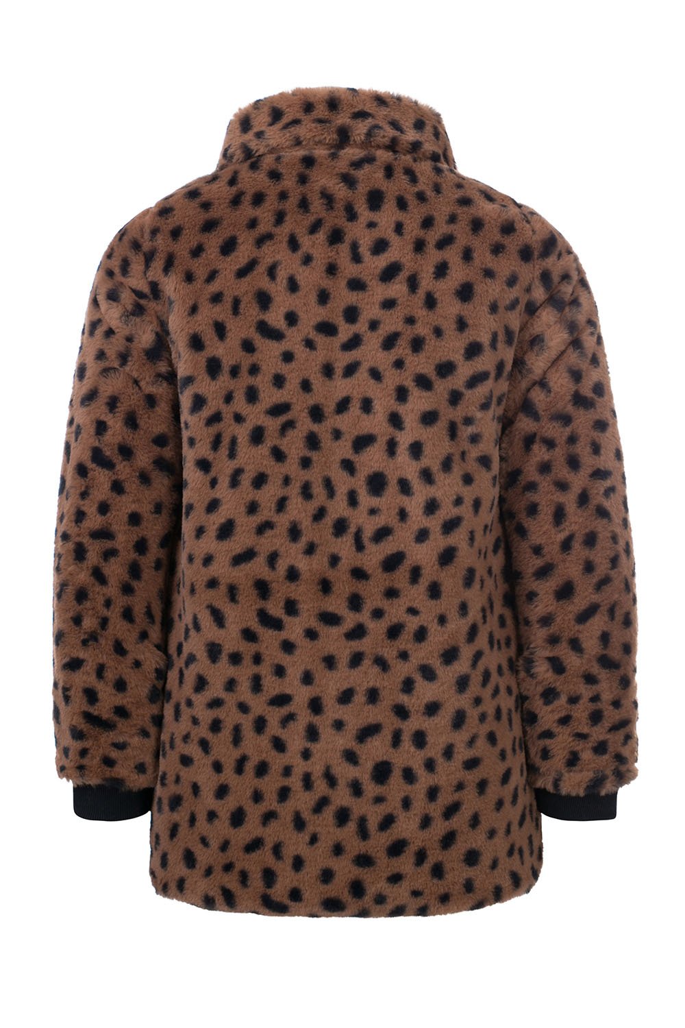 Meisjes Little jacket cheeta fur van LOOXS Little in de kleur cheeta in maat 128.
