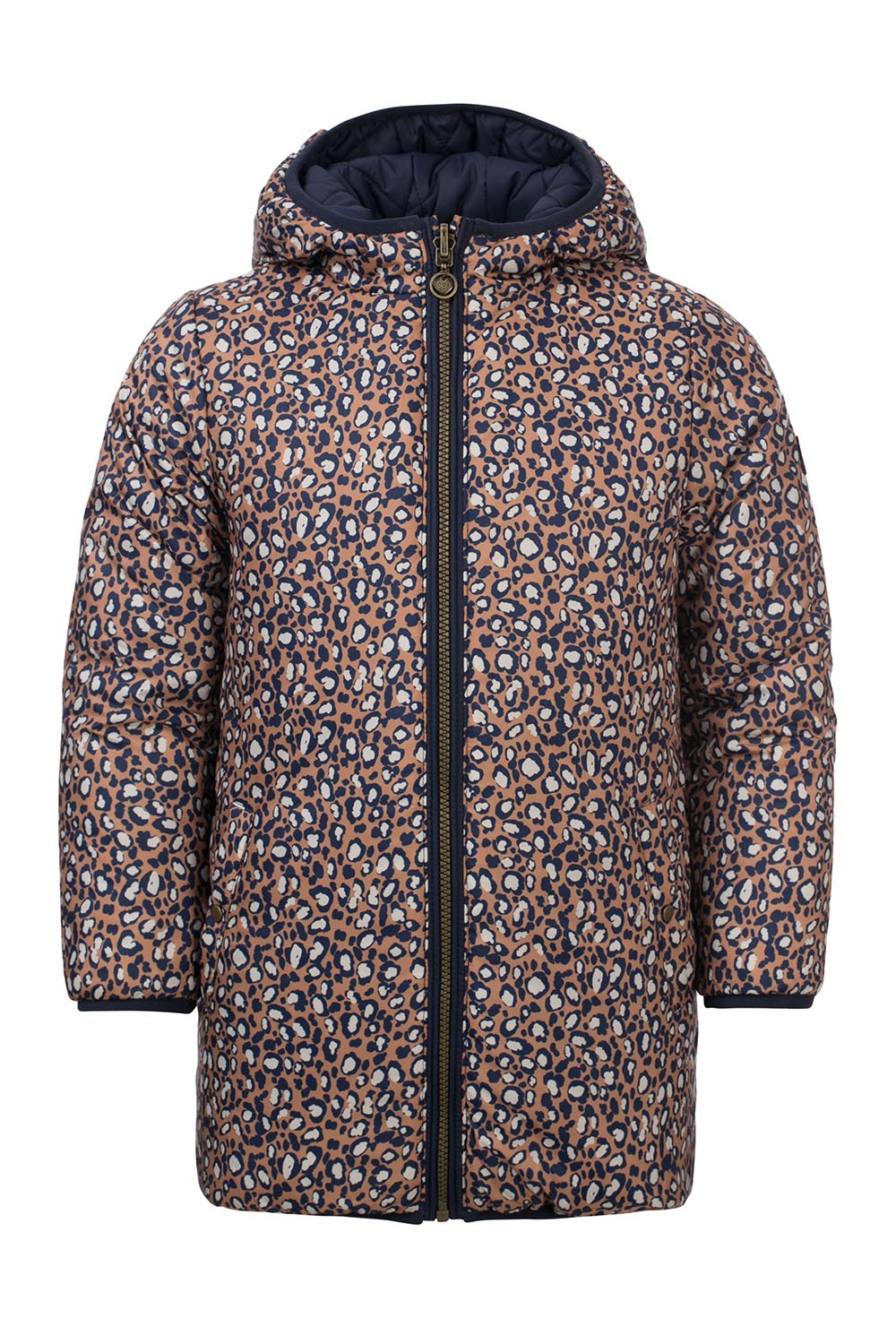 LOOXS Little Little jacket leopard reversible