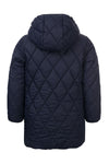 Meisjes Little jacket leopard reversible van LOOXS Little in de kleur navy in maat 128.