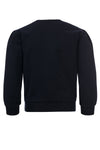Meisjes Little sweater van LOOXS Little in de kleur navy in maat 128.