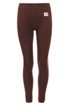 Meisjes Little leggings van LOOXS Little in de kleur Cacao in maat 128.
