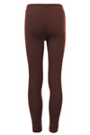 Meisjes Little leggings van LOOXS Little in de kleur Cacao in maat 128.