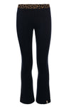 Meisjes Little pants van LOOXS Little in de kleur navy in maat 128.