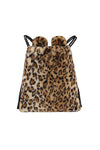 Meisjes Little backpack animal fur  van LOOXS Little in de kleur Animal Fur in maat ONE.