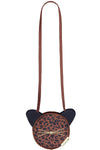 Meisjes Little leopard bag  van LOOXS Little in de kleur Cacao in maat ONE.