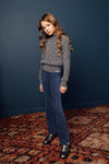 LOOXS 10sixteen 10Sixteen flare rib velours pants