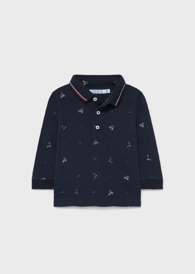 Mayoral Printed polo