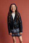 Meisjes 10Sixteen smock top van LOOXS 10sixteen in de kleur MILK in maat 176.