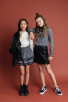 Meisjes 10Sixteen smock top van LOOXS 10sixteen in de kleur MILK in maat 176.