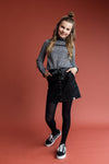 Meisjes 10Sixteen floral chiffon top van LOOXS 10sixteen in de kleur Ditsy flower ao in maat 176.