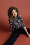 Meisjes 10Sixteen wide leg pants van LOOXS 10sixteen in de kleur black in maat 176.